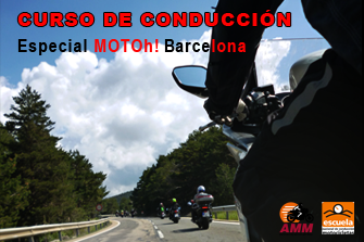 Curso de Conducción de Motocicletas en el MOTOh! de Barcelona