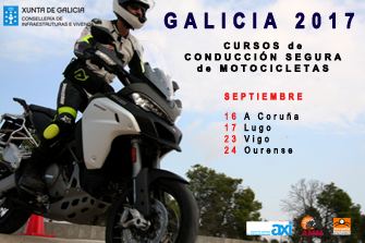 Cursos de Conducción de Motocicletas Galicia 2017