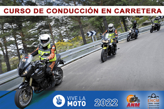 CURSOS DE CONDUCCIÓN EN CARRETERA DE MONTAÑA ¡VIVE LA MOTO! 2022