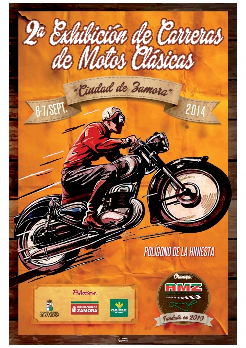 2 carrera exhibición de motos clasicas