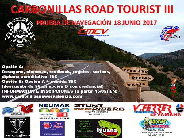 CARBONILLAS ROAD TOURIST III
