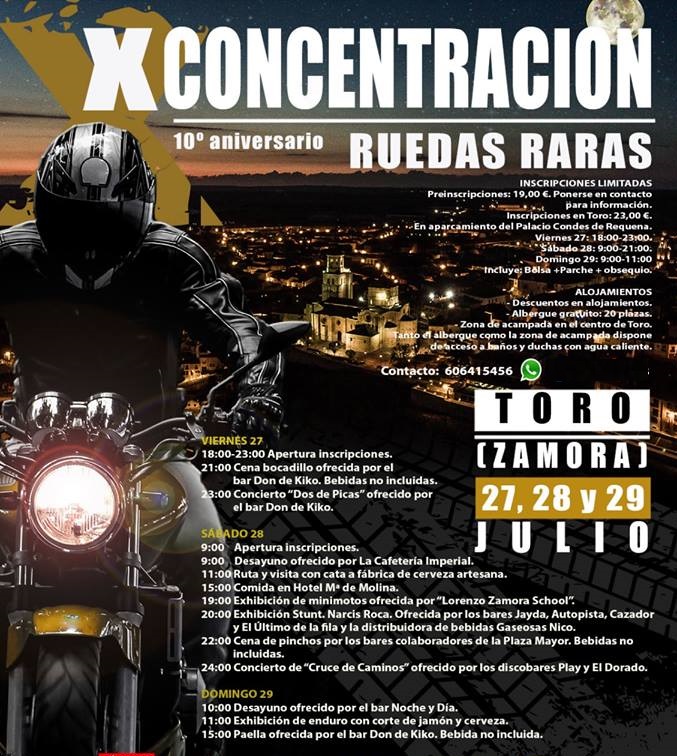 X Concentración Ruedas Raras