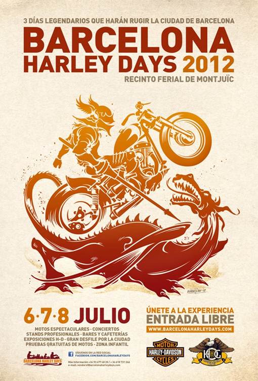 Barcelona Harley Days 2012