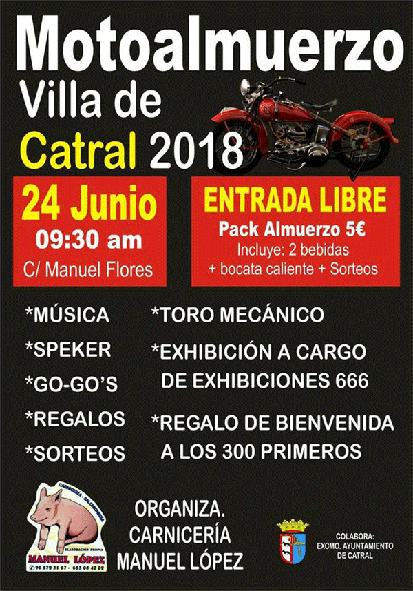 Motoalmuerzo Villa de Catral 2018