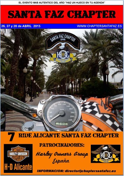 7 Ride Alicante Santa Faz Chapter