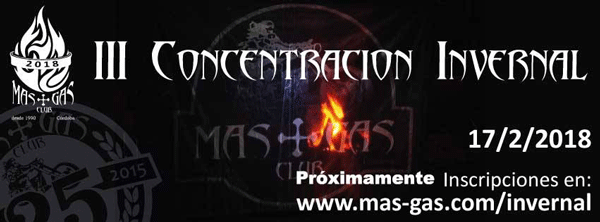 III Concentración invernal Mas-Gas Club