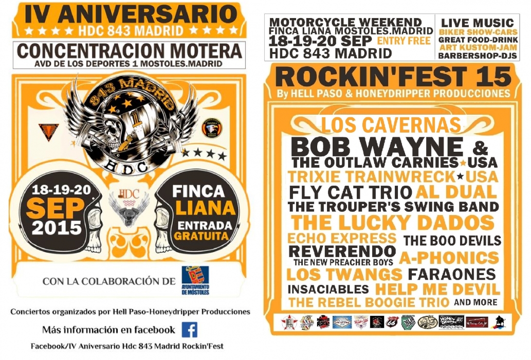 IV Aniversario HDC-843 Madrid Rocki´n Fest