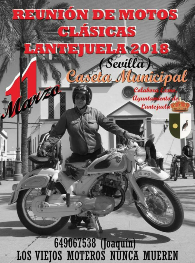 Reunión de Motos Clásicas La Lantejuela 2018