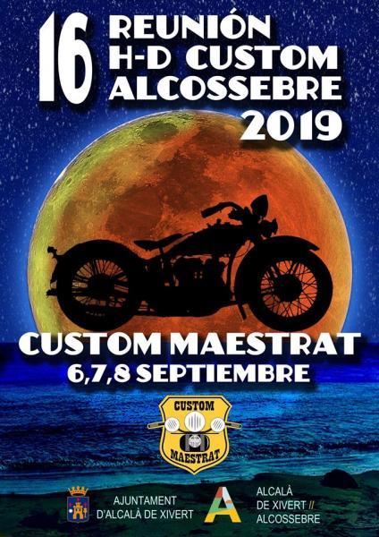 16 Reunión H-D Custom Alcossebre 2019