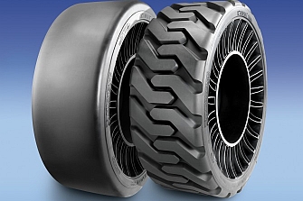 Michelin comienza la producción de sus neumáticos sin aire