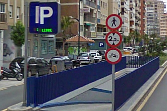 Descuentos del 80% para estacionar motos en Málaga