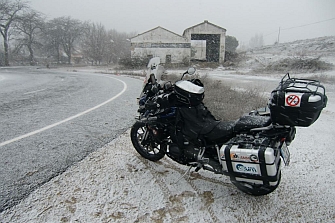 Campaña “19 consejos para la conducción de una motocicleta sobre la nieve” 