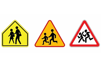 Una iconografía más dinámica en las señales de tráfico puede salvar vidas