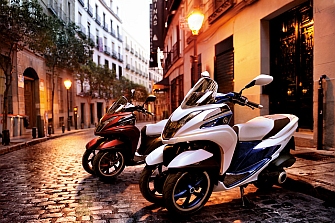 Yamaha introduce la versión ABS del Tricity