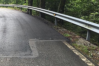 El Gobierno de Navarra indemniza a un motorista por el mal estado de la carretera