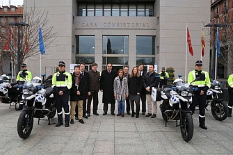 La Policía Local de Leganés cuenta con 8 nuevas motos