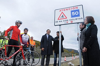 Los tramos con elevada circulación de ciclistas podrán tener límites temporales de velocidad