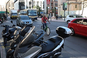 Fuerte incremento del censo de motos en Castellón
