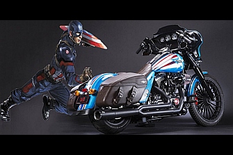 Harley-Davidson y Marvel nos presenta su colección de los `Súper Héroes´