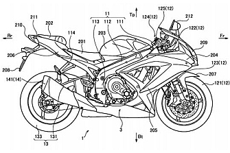 Patentes: Suzuki GSX-R750 y GSX-R1000 Turbo