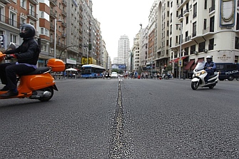 Los avisos por socavones crecen un 38% en Madrid