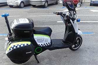 Trece nuevos scooter eléctricos para los Agentes de Movilidad de Madrid