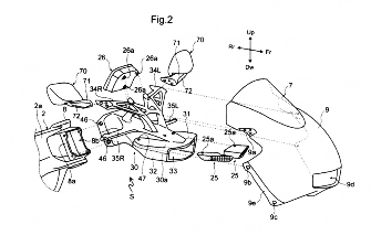 Patentes: Ranura Ram-Air para Honda CBR 600RR