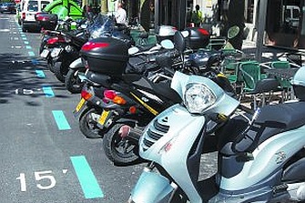 Sistema de rotación para motos en San Sebastián