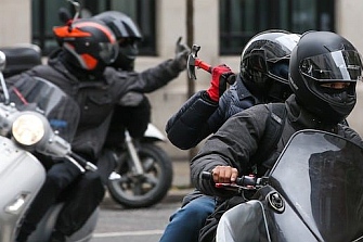 Los londinenses preocupados por el creciente robo de motos