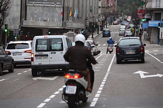 Vigo habilitará tres nuevos carriles para motos