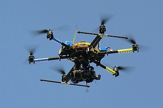 La DGT prueba drones para multar a vista de águila