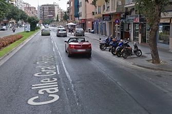 Un hombre ha dañado más de 50 motos en Palma de Mallorca