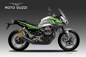 Moto Guzzi muestra una nueva mecánica