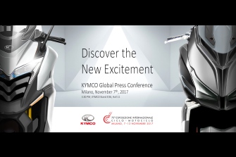 KYMCO anuncia el lanzamiento de dos scooter en EICMA 2017