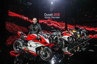 Ducati World Première 2018, cuarteto filarmónico italiano