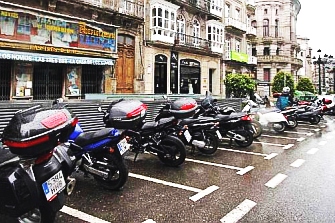 Vigo triplica su parque de motos en 20 años