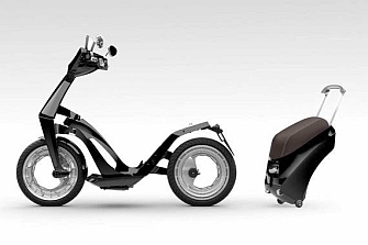 Ujet el innovador scooter eléctrico presentado en Las Vegas