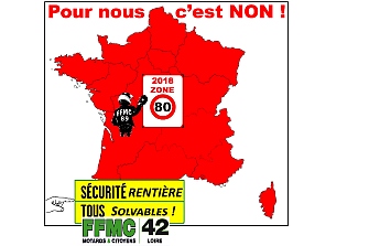 Los Moteros Franceses consiguen el apoyo del Senado contra los 80 km/h