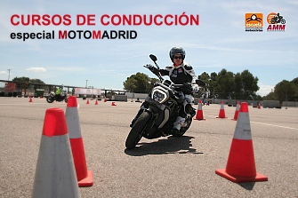 Curso de Conducción de Motocicletas en MotoMadrid 2018