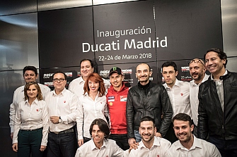 Ducati abre el mayor concesionario de España en Madrid