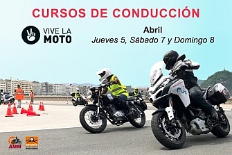 Cursos de Conducción de Motocicletas en el Salón Vive la Moto!