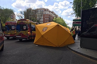Mueren dos motoristas en Madrid