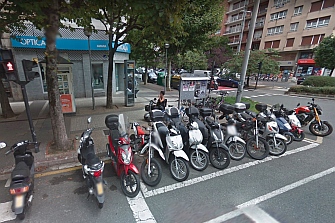 San Sebastián quiere adoptar el motosharing