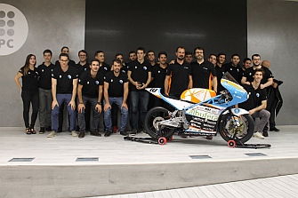 La EPR01 competirá en la categoría de motos eléctricas de MotoStudent