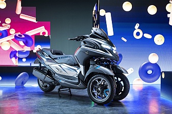 Yamaha 3CT, nuevo prototipo de tres ruedas mostrado en Milán