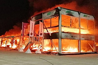 El fuego destruye 23 MotoE en Jerez y retrasa el inicio de temporada