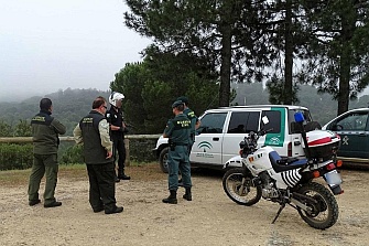 La Guardia Civil controla las motos de enduro en Córdoba