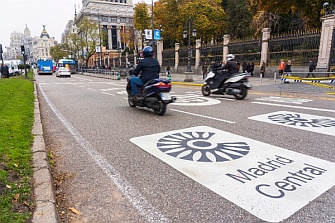 Anesdor pide libre circulación de motos en Madrid Central