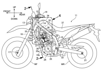 Patentes: Honda CRF250L