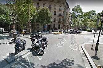 La peatonalización de Barcelona elimina un tercio de la plazas de aparcamiento
